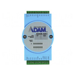 Modul intrare digitală 1 port 10-30VDC Modbus RTU ADAM-4051-C | Electronic-mag.ro | Componente Electronice