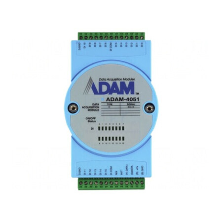 Modul intrare digitală 1 port 10-30VDC Modbus RTU ADAM-4051-C | Electronic-mag.ro | Componente Electronice