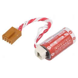 Baterie Reîncărcabilă 3,6V DC Ø17x33mm | Electronic-mag.ro | Componente Electronice