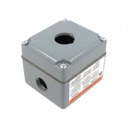 Carcasă pentru pilot IP66 91,9x101,6x89,7mm | Electronic-mag.ro | Componente Electronice