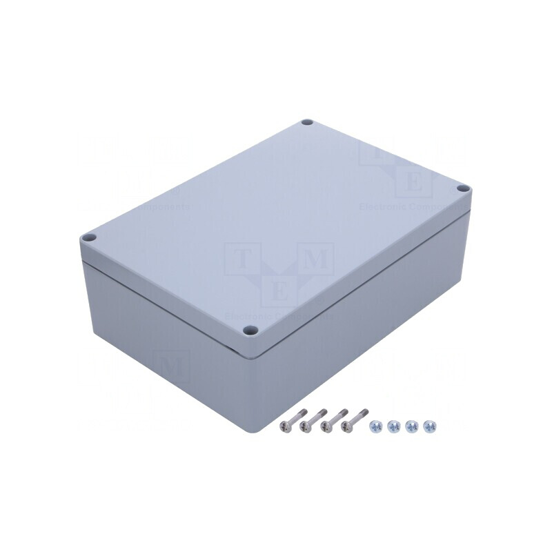 Carcasă universală aluminiu gri 230x330x110 mm | Electronic-mag.ro | Componente Electronice Carcasă universală aluminiu gri 230x330x110 mm | Electronic-mag.ro | Componente Electronice