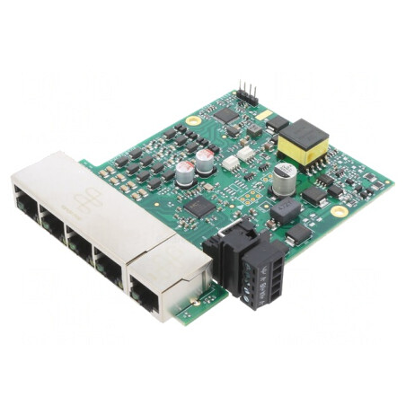 Switch PoE Ethernet Neadministrabil 5 Porturi 44-57VDC | Electronic-mag.ro | Componente Electronice