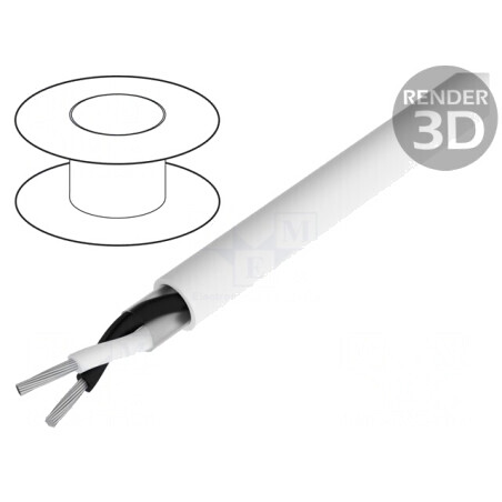 Cablu Alpha Essential C&C 2x24AWG 30,5m | Electronic-mag.ro | Componente Electronice
