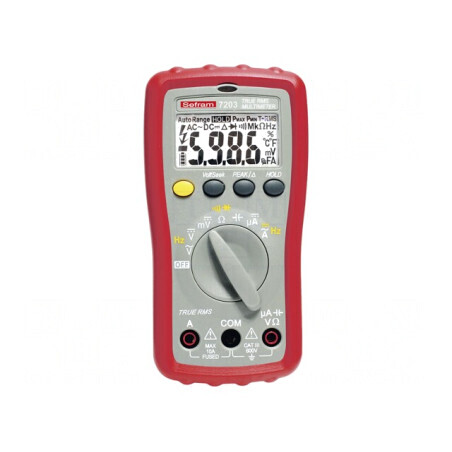 Multimetru Digital LCD 3,75 Cifre SEFRAM7203 | Electronic-mag.ro | Componente Electronice