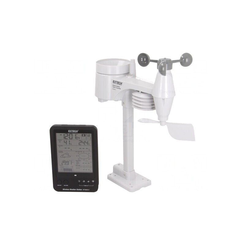 Stație Meteo LED cu Transmițător WTH600-E-KIT | Electronic-mag.ro | Componente Electronice