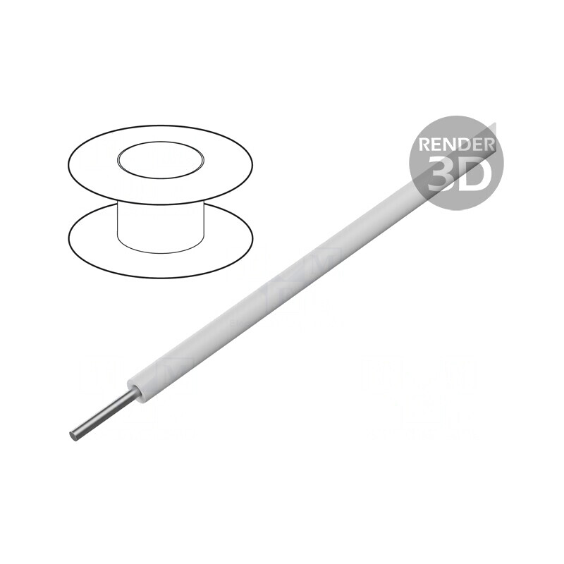 Cablu EcoWire Cu 18AWG MPPE Alb 305m | Electronic-mag.ro | Componente Electronice Cablu EcoWire Cu 18AWG MPPE Alb 305m | Electronic-mag.ro | Componente Electronice