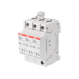 Limitator de Supratensiuni Tip 2 40kA 3 Poli pentru Șină DIN | Electronic-mag.ro | Componente Electronice