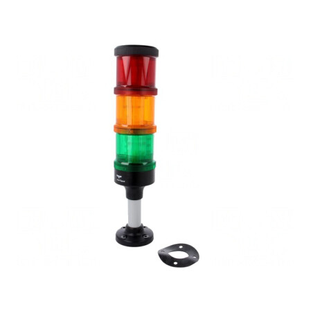 Coloană de Semnalizare LED 24V IP66 ECO70 | Electronic-mag.ro | Componente Electronice