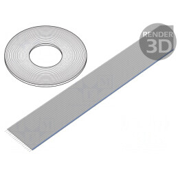 Cablu Bandă 0,635mm 30AWG Cu LSZH 100FT | Electronic-mag.ro | Componente Electronice