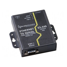 Server Serial 2 Porturi 5-30VDC IP30 ES-446 | Electronic-mag.ro | Componente Electronice