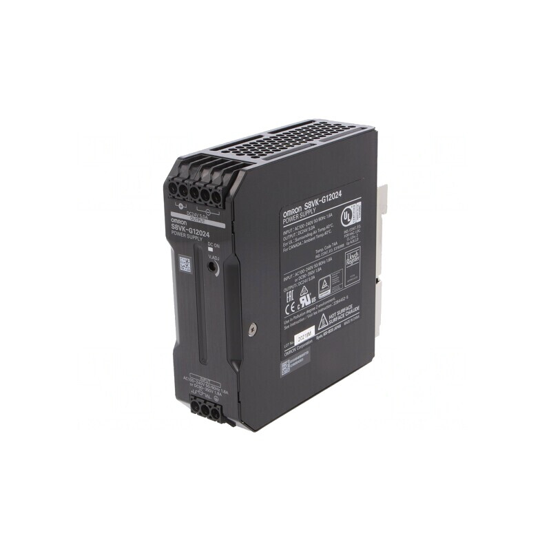 Alimentator Pulsatoriu DIN 120W 24V 5A S8VK-G12024 | Electronic-mag.ro | Componente Electronice