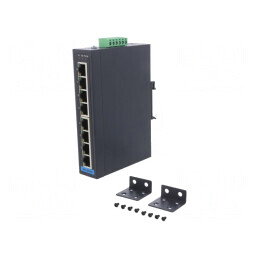 Switch Ethernet Neadministrabil 8 Porturi 12-48VDC EKI-2528I-BE