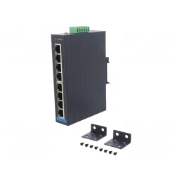 Switch Ethernet Neadministrabil 8 Porturi 12-48VDC EKI-2528I-BE | Electronic-mag.ro | Componente Electronice