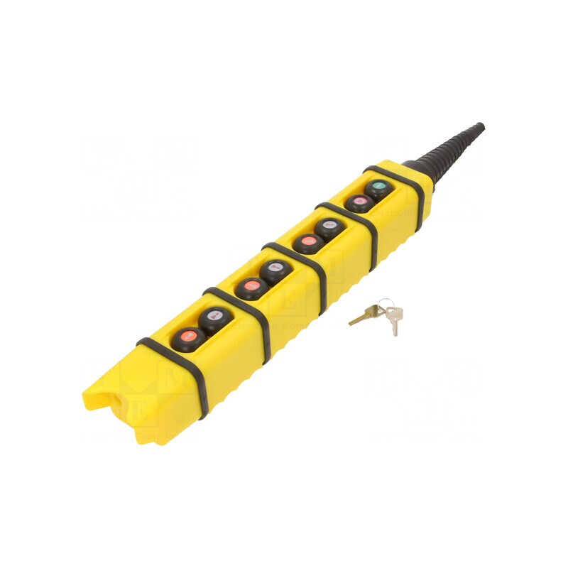 Casetă de comandă 8 butoane IP65 | Electronic-mag.ro | Componente Electronice