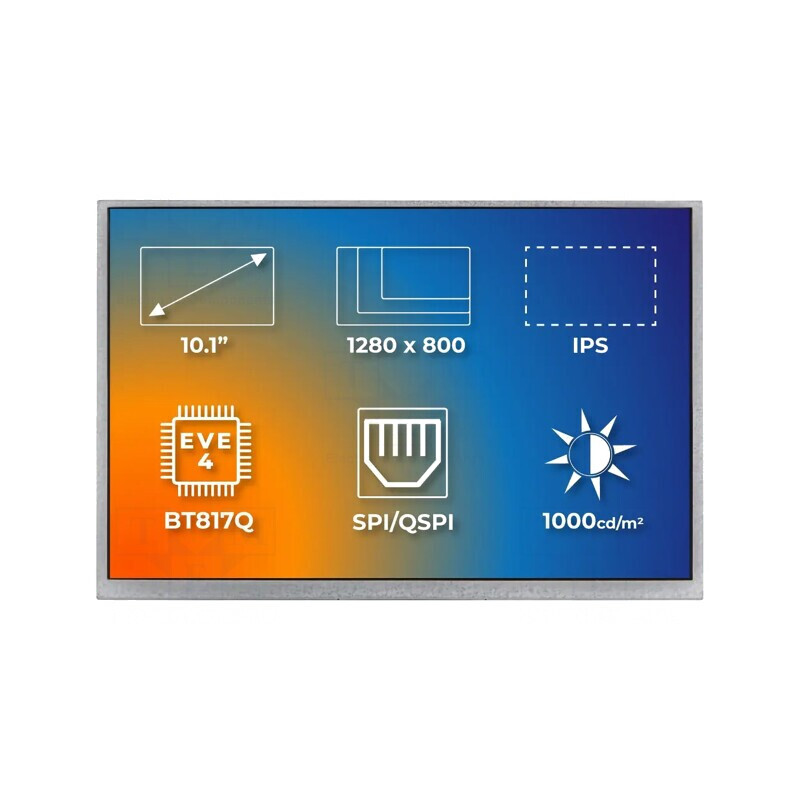 Ecran TFT 10,1" 1280x800 LED | Electronic-mag.ro | Componente Electronice Ecran TFT 10,1" 1280x800 LED | Electronic-mag.ro | Componente Electronice