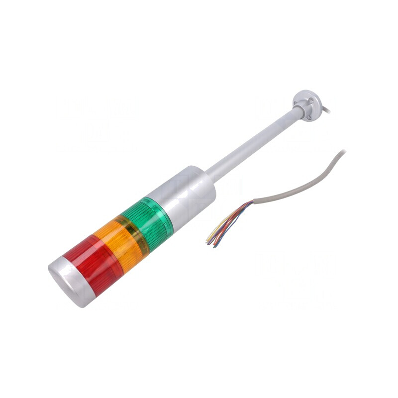Coloană de Semnalizare LED Roşu/Ambră/Verde | Electronic-mag.ro | Componente Electronice