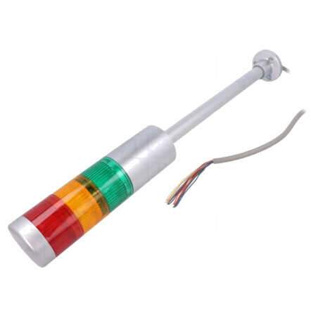 Coloană de Semnalizare LED Roşu/Ambră/Verde | Electronic-mag.ro | Componente Electronice