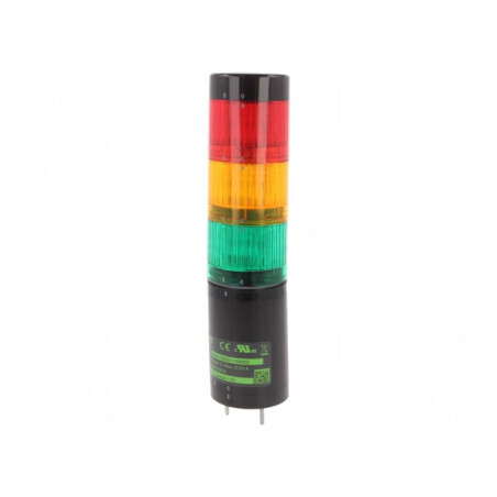 Coloană de Semnalizare LED 24V IP65 30-60°C | Electronic-mag.ro | Componente Electronice