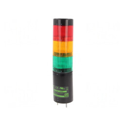 Coloană de Semnalizare LED 24V IP65 30-60°C | Electronic-mag.ro | Componente Electronice