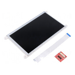 Display TFT 7" 800x480 LED 470cd/m² GEN4-ULCD-70D-WVA