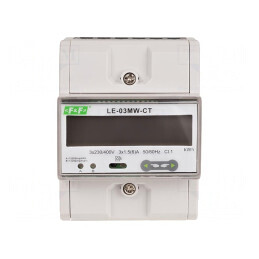 Contor Digital pentru Șină DIN LCD 1,5A | Electronic-mag.ro | Componente Electronice