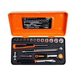 Set Chei Tubulare Hexagonale 1/4" | Electronic-mag.ro | Componente Electronice