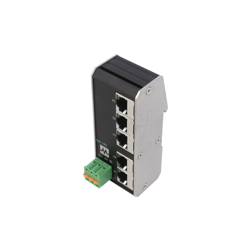 Switch Ethernet 5 Porturi Neadministrabil RJ45 9-36VDC | Electronic-mag.ro | Componente Electronice