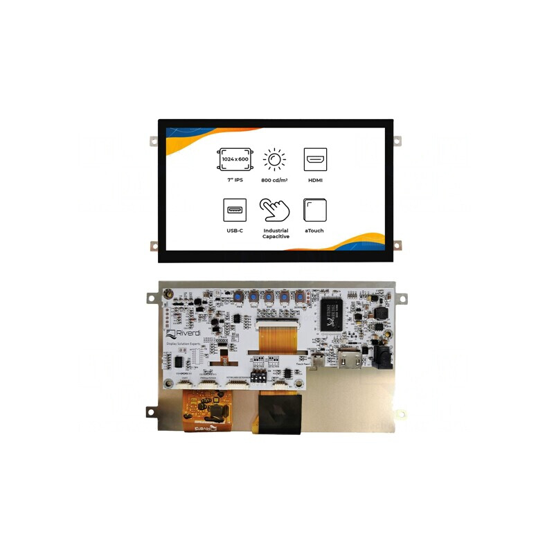 Display TFT 7" 1024x600 LED RGB | Electronic-mag.ro | Componente Electronice Display TFT 7" 1024x600 LED RGB | Electronic-mag.ro | Componente Electronice