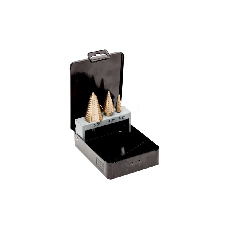 Set Burghie Oțel Rapid HSS Cutie Metalică  | Electronic-mag.ro | Componente Electronice