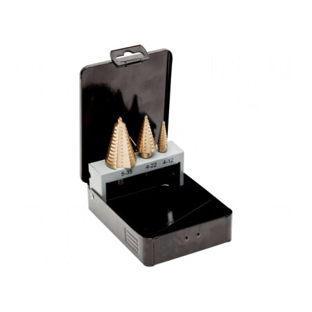 Set Burghie Oțel Rapid HSS Cutie Metalică  | Electronic-mag.ro | Componente Electronice