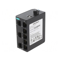 Switch Ethernet 8 Porturi neadministrabil 9,6-60VDC EDS-2008-EL | Electronic-mag.ro | Componente Electronice