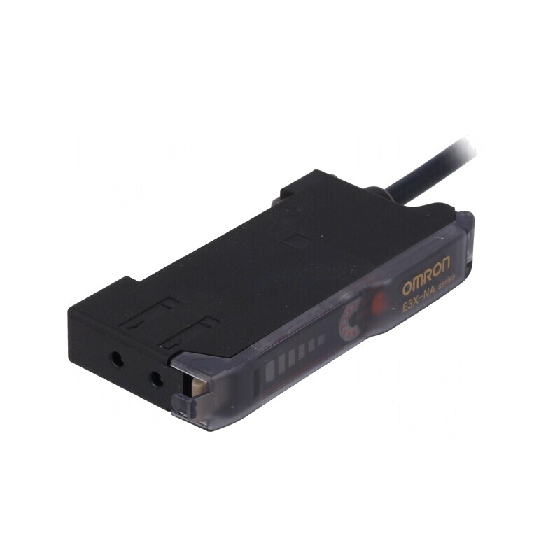 Amplificator fibră optică NPN cu cablu 2m IP50 | Electronic-mag.ro | Componente Electronice
