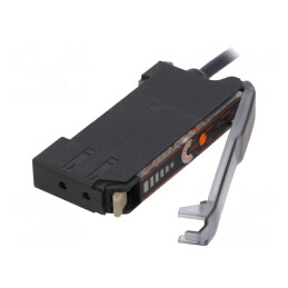 Amplificator fibră optică PNP cu cablu 2m IP50 | Electronic-mag.ro | Componente Electronice
