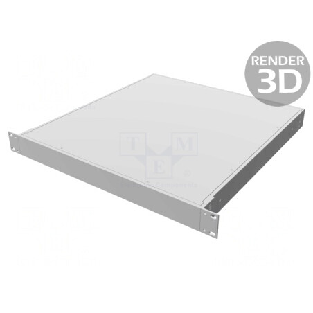 Carcasă Standard 19" 1U Aluminiu 457mm x 422mm | Electronic-mag.ro | Componente Electronice