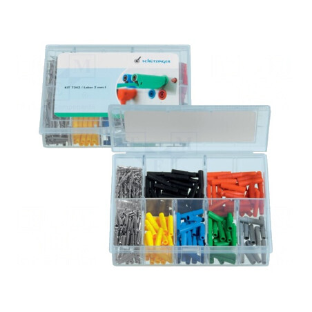 Set 60 Conectori și Mufe Banană 2mm | Electronic-mag.ro | Componente Electronice