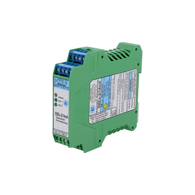 Adaptor Separator de Semnal Izolator pentru Șină DIN 0/24V | Electronic-mag.ro | Componente Electronice