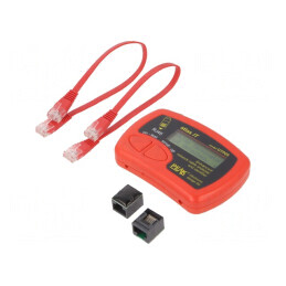 Tester Cabluri LAN LCD 5V 2.5mA 103x70x20mm UTP05 | Electronic-mag.ro | Componente Electronice