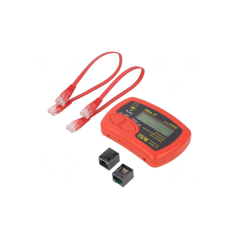 Tester Cabluri LAN LCD 5V 2.5mA 103x70x20mm UTP05 | Electronic-mag.ro | Componente Electronice Tester Cabluri LAN LCD 5V 2.5mA 103x70x20mm UTP05 | Electronic-mag.ro | Componente Electronice