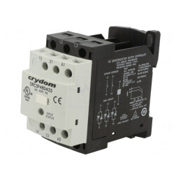 Releu semiconductor 4,8A 3-fazat 48-480VAC IP20 | Electronic-mag.ro | Componente Electronice