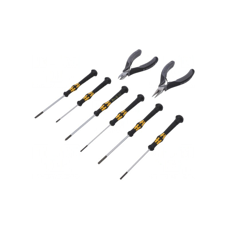 Kit ESD Utilizare Generală cu Geantă - 8 Bucăți | Electronic-mag.ro | Componente Electronice