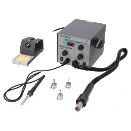 Stație de Lipit cu Aer Cald QUICK 706W, 100-450°C | Electronic-mag.ro | Componente Electronice