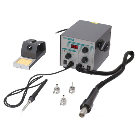 Stație de Lipit cu Aer Cald QUICK 706W, 100-450°C | Electronic-mag.ro | Componente Electronice