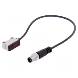 Senzor Fotoelectric 0-2m PNP/NO/NC 10-30VDC FR10-RL-PS-KM3 | Electronic-mag.ro | Componente Electronice