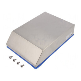Protecție Silicon și Oțel Inoxidabil 124x124x58.5mm | Electronic-mag.ro | Componente Electronice