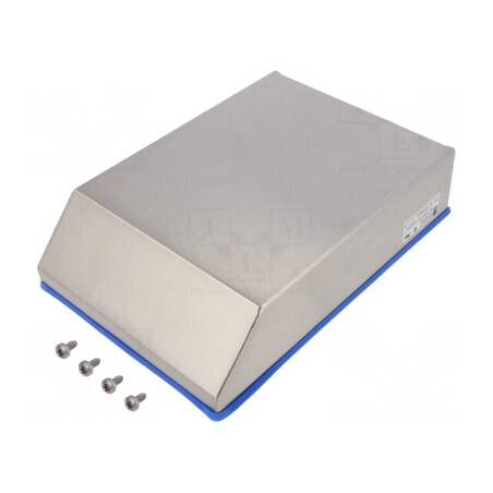 Protecție Silicon și Oțel Inoxidabil 124x124x58.5mm | Electronic-mag.ro | Componente Electronice