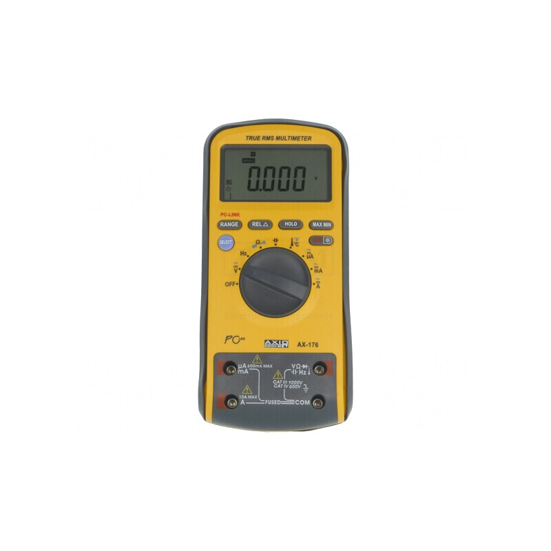Multimetru Digital USB LCD True RMS AX-176 | Electronic-mag.ro | Componente Electronice