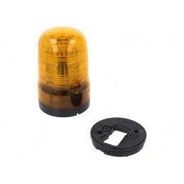 Semnalizator LED Ambră 10-30VDC SF08 | Electronic-mag.ro | Componente Electronice