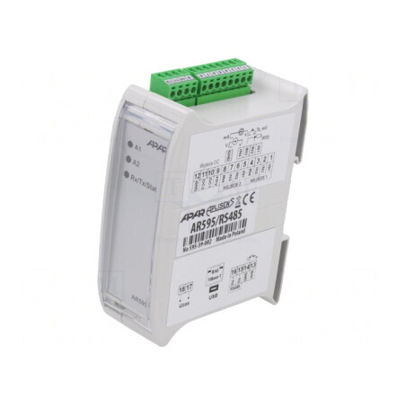 Adaptor Semnale Analogice pentru Șină DIN IP20 0-50°C AR595/RS485 | Electronic-mag.ro | Componente Electronice