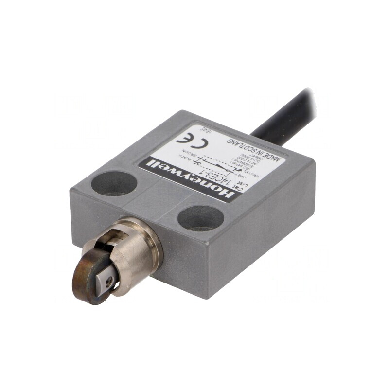 Limitator cursă rolă metalică Ø12,4mm 5A SPDT | Electronic-mag.ro | Componente Electronice