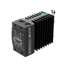 Releu Semiconductor Monofazat 55A 90-140VAC 48-660VAC | Electronic-mag.ro | Componente Electronice
